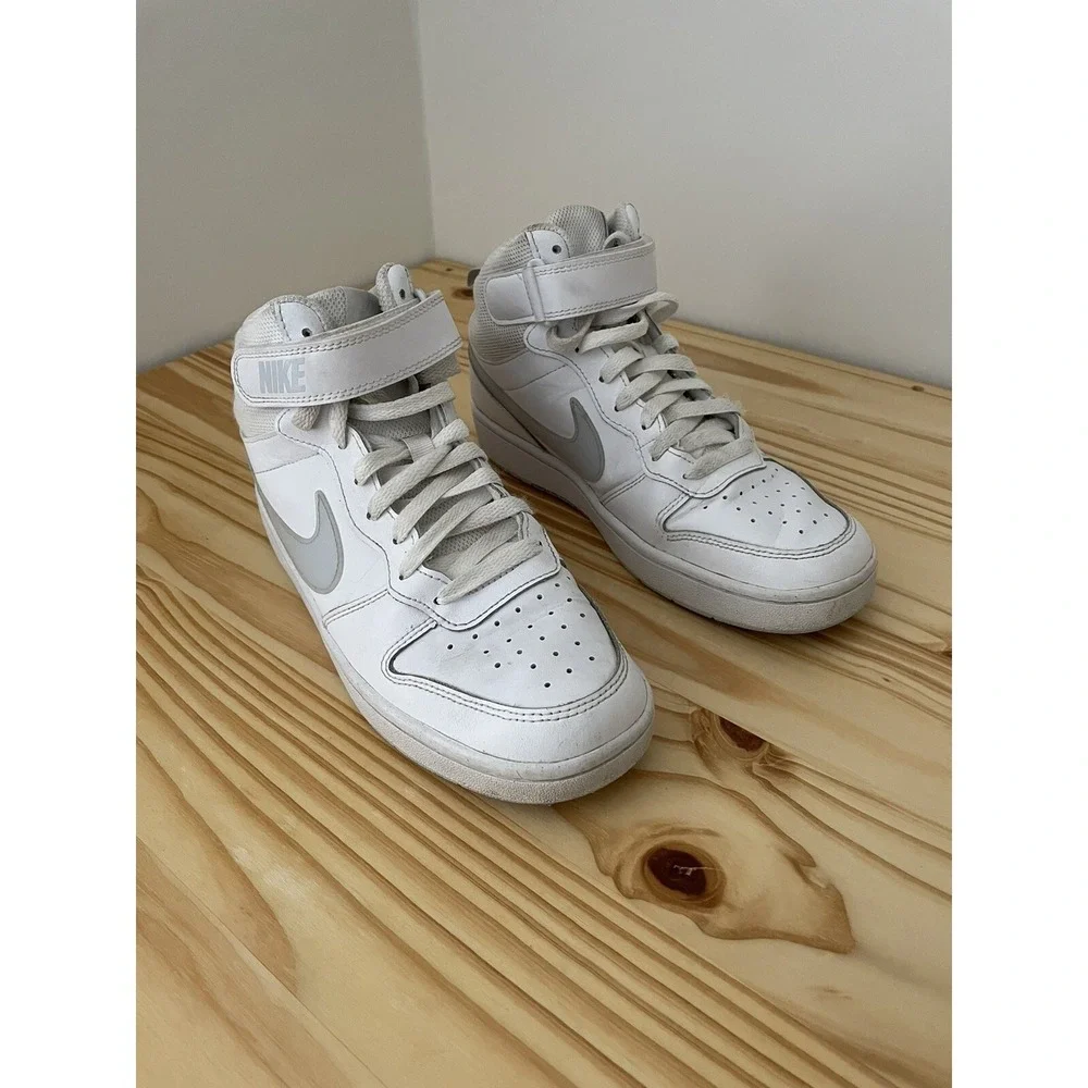 Nike Youth All Day Play High Top Size 6.5Y Sneakers White CD7782-109